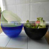 Unique Alabaster Color Multi Function Glass Bowl thumbnail-2