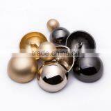 Round Metal Button, High-end Metal Buttons, Men's Big Coats Button