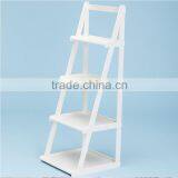 Decroative Garden Wrought Wooden Flower Shelf thumbnail-2