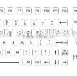 Silicone Industrial Medical Keyboard With Washable Optical Trackball thumbnail-3