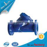 DN20 DN100 DN200 DN300 PN16 DIN 3202 flange ductile iron Y type filter