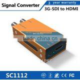 Pocket-size Broadcast 3G-SDI to HDMI Converter SDI Input Signal to HDMI Signal and With SDI Loop Out thumbnail-2