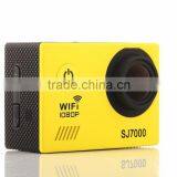 Factory Outlet 12M SJ7000 170 Degree Wide Angle With Built-in WIFI Waterproof 30M 2.0 Inch 30fps 1080P Sport DV