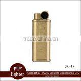 Single Flame Copper Pipe Lighter Cigarette Lighter China Factory thumbnail-2
