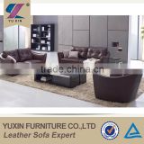 Italy brown leather furniture