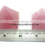 Rose Quartz Wholesale Pyramid From Khambhat Gujarat India