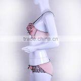 Elegant Women Padded Underwired Bra Lace Underwear Set thumbnail-4