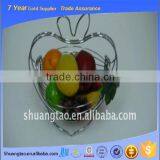 Used widely metal storage fruit basket stand, metal basket rack display stand, fruit basket display stand