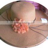 2015 The Newest Hot Sell Women Short Brim Straw Hat thumbnail-1