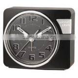 3D Arabic Numbers Touch LED Light Travel Alarm Clock thumbnail-1