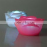 Changing 7 Color LED Rose Flower Party Candle Light