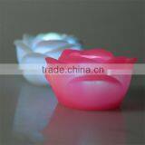 Changing 7 Color LED Rose Flower Party Candle Light