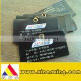 Card Label With Brass Nail