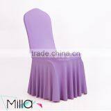 Ruffled Wedding Chair Cover thumbnail-3