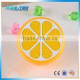 Orange Shape LED Night Light With Light Sensor on Wall