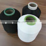 polyester covered spandex yarn