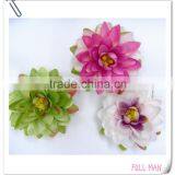 Floating Silk Flowers Diameter 5" Blue Artificial Lotus Flower thumbnail-1