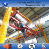 Small Light Lifting Rail Running Mounted Overhead Crane 2 Tons