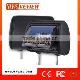 Hot Selling 9'' TFT LCD Car Headrest Monitor DVD Player With Zipper Cover thumbnail-3