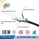 1 2 4 Cores FTTH Outdoor FRP LSZH Sheath Self-supporting Finished Drop Cable thumbnail-4