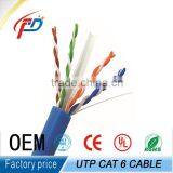 High Quality UTP CAT6 0.56mm 23awg BC for CCTV Camera Security Cable
