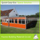 Ventilated Galvanized Large Space Prefab Houses for Living thumbnail-2