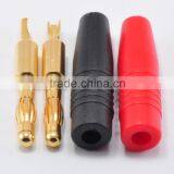 4mm Solder Type Banana Plug / Bullet Connector / Charger Adapter