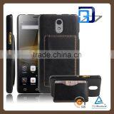 Top Selling Durable Flip Premium Leather Kickstand Card Pocket on Back Cover For Lenovo Vibe P1m Factory Price