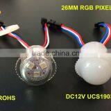 Dc12v Programmable 26mm 3 Smd 5050 Rgb Fun Led Amusement Pixel Rides Lighting
