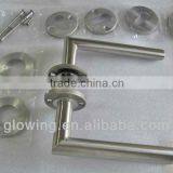 HL004 Stainless Steel Tube Lever Main Door Handle thumbnail-3