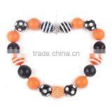 Hot Sale Chunky Bubble Gum Necklace For Kids Restoring Ancient Ways Halloween Beaded Necklace Jewelry 2016