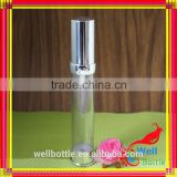 perfume bottle airless bottle 100ml with plastic pump for cosmetic with logo printing