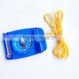 compass,plastic compass,compass with thermometer,multifunctional compass