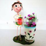 Outdoor Decor Metal Flower Pots thumbnail-3