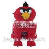 Kids Drivable Kids Electric Ride on Toy Cars-Red Bird thumbnail-1