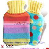 Hot Water Bottle Animal Plush Cover 2000ml Natural Rubber Medical Houseware /JH thumbnail-6