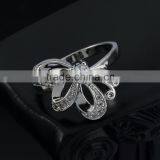 2016 Rellecona White Cubic Zirconia Ring in 18k White Gold Plated to India Snapdeal Flipkart thumbnail-5