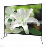 Fast Fold Projector Screen With 100" to 500" Size 300 Inch Projector Screen Outdoor Projection Screen