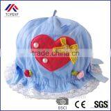 High Quality Hot Sale Custom Bucket Hat With String for Children thumbnail-3