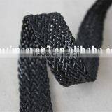Cheap Price 100% PU Materil Black Laces Trimmings Ribbons Braids for Belt thumbnail-5