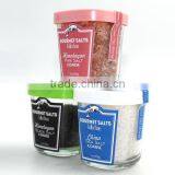 Gourmet Salt Gift Sets Packing Himalayan Black Salt 7oz 198g Glass Jar With Plastic Cap 6 Colors Available thumbnail-5