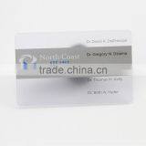 Custom Transparent Business Cards Clear Frosted Plastic PVC Card thumbnail-1