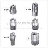 1/2" H-U Stainless Steel Flat Fan Nozzle thumbnail-2