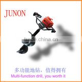 2.25kw Gasoline Engine One Person Hole Digger Ground Hole Drilling Machine