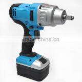 Powerful 600Nm 18 V 1/2" Square Drive Cordless Li-Ion Impact Wrench Kit With Battery and Charger in Strong Carry Case thumbnail-2