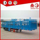 Truck Trailer Type Two Storages Cow Livestock Fence Truck Trailer/cattle Transport Trailer for Sale/livestock Trailer thumbnail-3