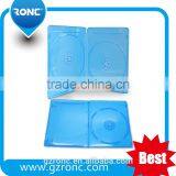 9mm Plastic Black Double Disk Layers Slim DVD Case thumbnail-2