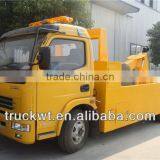 Hot Sale Dongfeng 6 Wheel 5ton Winch Road Wrecker thumbnail-1