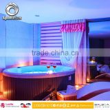Cheap round spa with 4 seats garden tub hydro spa hot sub made in China