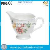Custom Beautiful Butterfly Printed Ceramic Water Pot